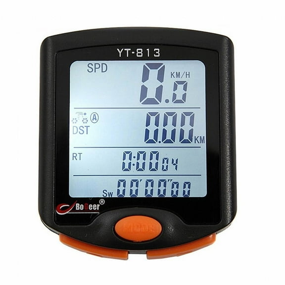 FACEGA Bicycle Speedometer,Big and Clear Display Cycling Computer,Wireless Functionality Cadence Sensor,Wireless