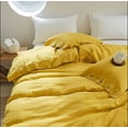 thumbnail image 4 of Pavish Export Cotton Duvet Cover In 1 duvet cover Softened Cotton Yellow Comforter Cover Quilt Cover With Coconut buttons Stonewashed Bedding Set Tiwn, 4 of 5