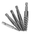thumbnail image 4 of Juego de brocas extractoras de tornillos, herramienta de extracción eléctrica con mango hexagonal, 5 uds. VoborMX herramienta, 4 of 8