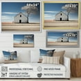 thumbnail image 4 of Designart "Minimalist Country Charm Of The Barn" Barns Floater Framed Canvas Prints, 4 of 5