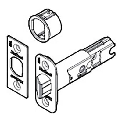 - Kwikset 81826-001 Antique Brass Adjustable Entry Door Latch