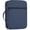 cyan, variant on Solid Color Book Carry Bag with Handle, Multi-Pocket Zippered Book Protective Case for Bible Study Supplies, Lightweight Fabric Book Storage Tote for Church Travel Reading