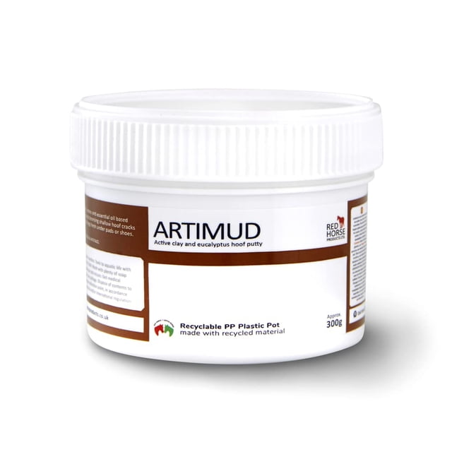 Arcilla para pezuñas Red Horse Products Artimud 300 g