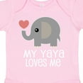 thumbnail image 4 of Inktastic My Yaya Loves Me Grandchild Boys or Girls Baby Bodysuit, 4 of 5