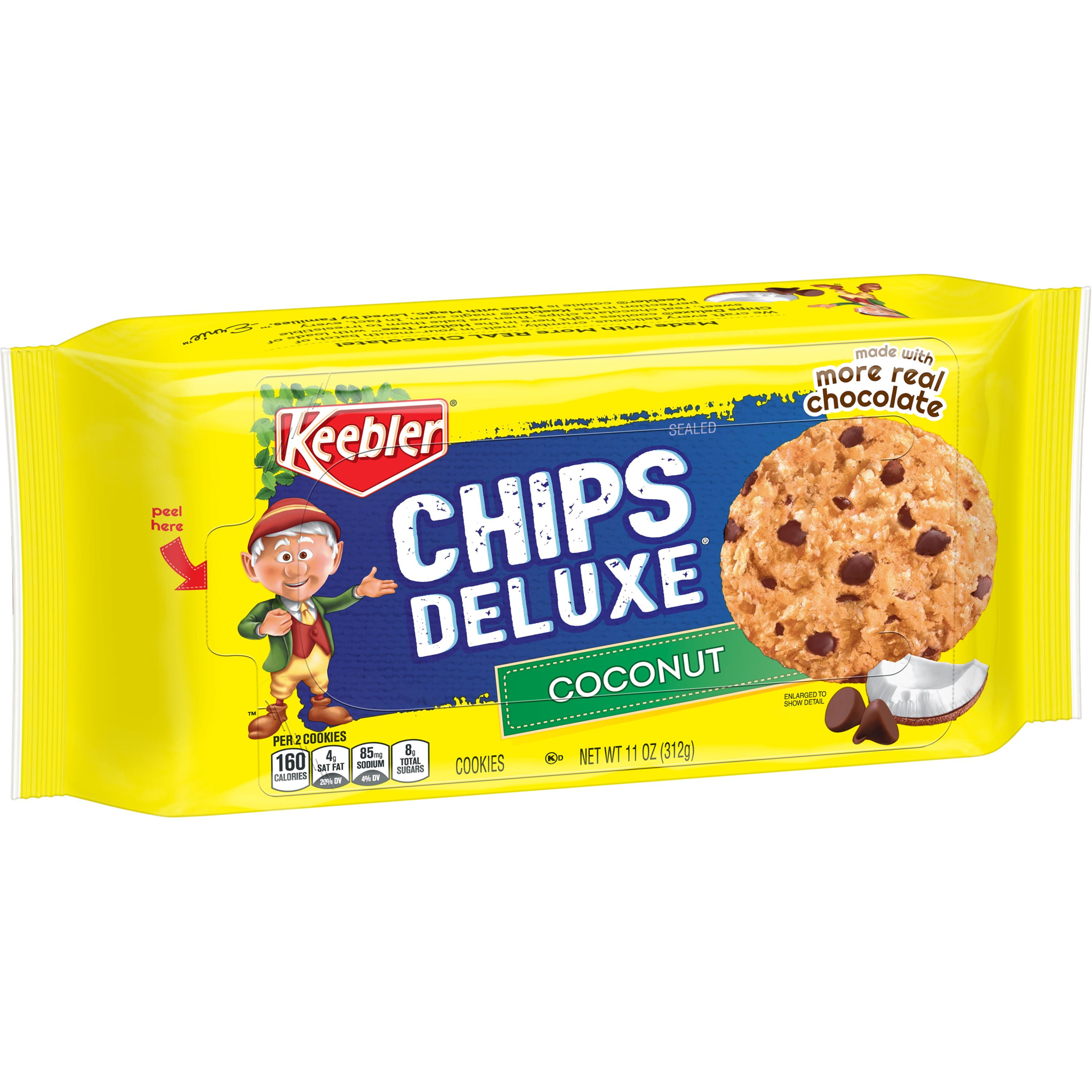 Keebler Chips Deluxe Coconut Cookies, 11 oz