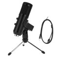 thumbnail image 3 of FAGINEY Handheld Mic,Handheld Microphone Desktop Mic With Tripod Stand For Meetings Live Streaming Gaming,Microphone With Tripod Stand, 3 of 8