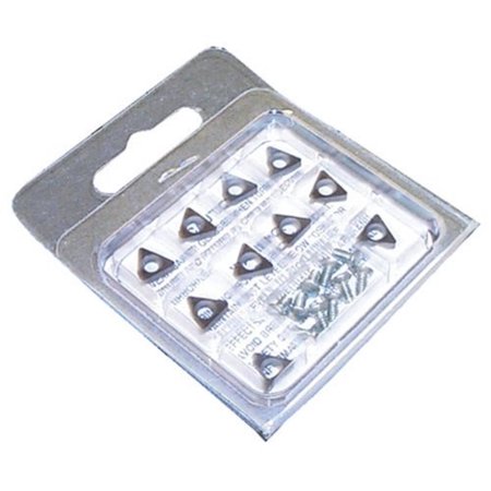 - 6914-10 Negative Rake Carbide Insert (10 Pack), Carbide Insert for AMMCO Lathes By Ammco