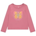 thumbnail image 5 of BTween Girls 4-Pack Long Sleeve Fashion Ribbed Tops - 100% Cotton, Fun & Vibrant Designs, Blush, 14/16, 5 of 5