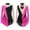 Light Hot Pink, variant on YiZYiF Figure Ice Skating Dress for Girls Lyrical Dance Dress High-low with Tutu Skirt Modern White 16