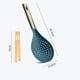 thumbnail image 2 of Cuchara de cocina 2 en 1 colador cuchara mango colador herramienta de cocina (azul) JShteea Libre de BPA, 2 of 8