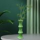 thumbnail image 1 of Ceramic Bamboo en forma de bambú Arreglo floral Ornamento Tallador de plantas de interior para la mesa de mesa Decoración del hogar Sala de estar, 1 of 8