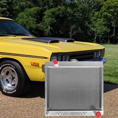 4 Row Aluminum Radiator 1970 1971 1972 Dodge V8