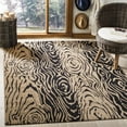 thumbnail image 2 of SAFAVIEH Martha Stewart Layered Faux Bois Indoor/Outdoor Area Rug, Coffee/Black, 2'7" x 5', 2 of 8