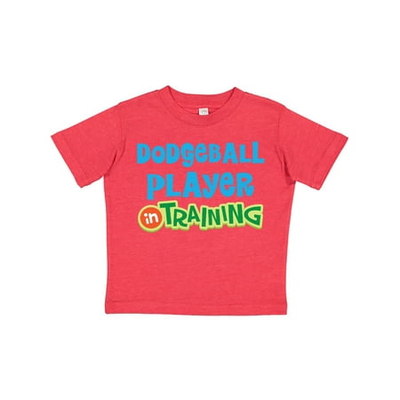 

Inktastic Dodgeball player in training Gift Toddler Boy or Toddler Girl T-Shirt