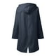 thumbnail image 3 of Puntoco Chaqueta de lluvia sólida para mujer, forro polar para exteriores, mantiene el calor, además de impermeable con capucha, chaquetas a prueba de viento, prendas de vestir sólidas Puntoco Puntoco-1, 3 of 3