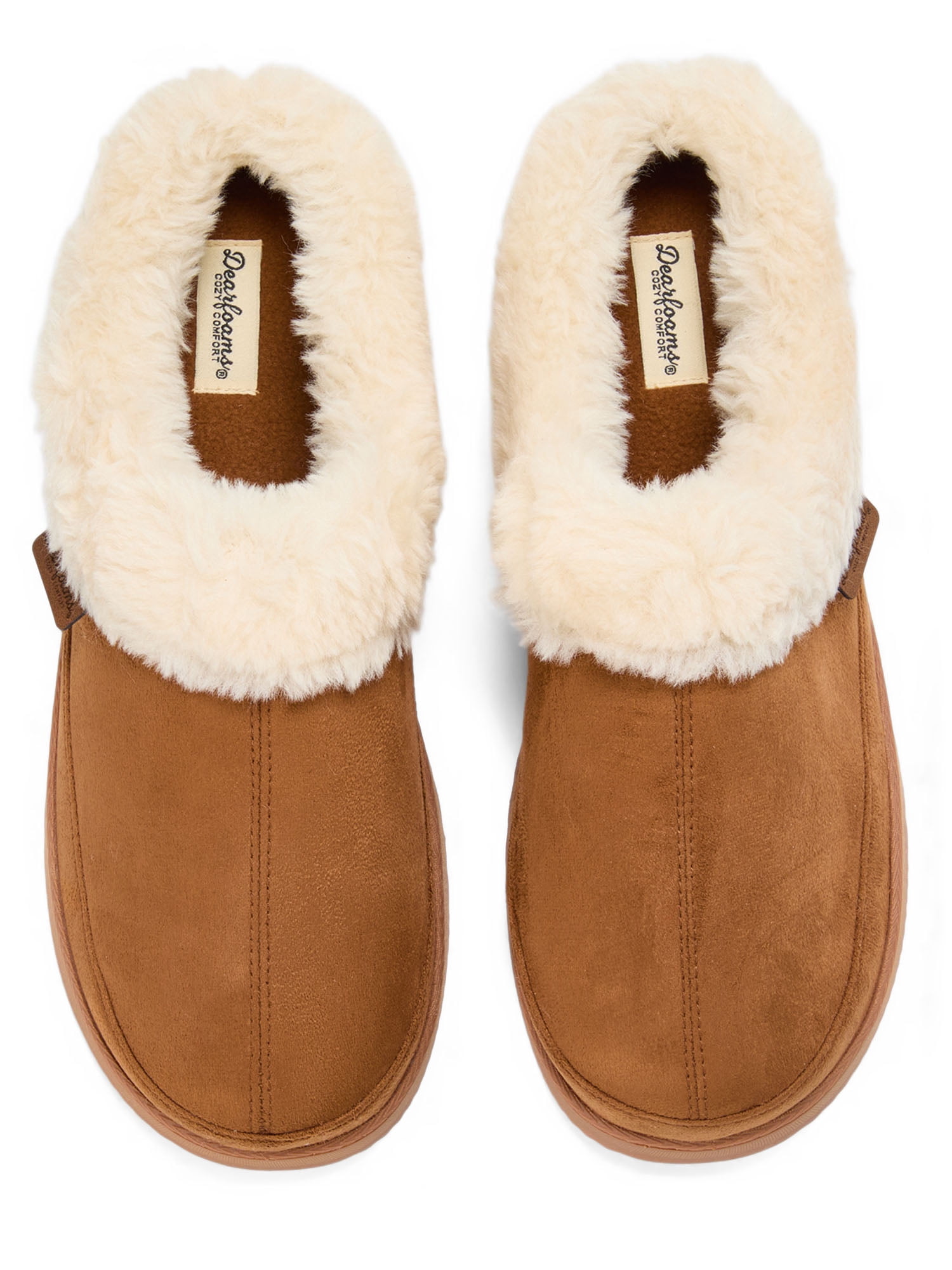 Dearfoams Cozy Comfort Men's High Vamp Clog Sippers