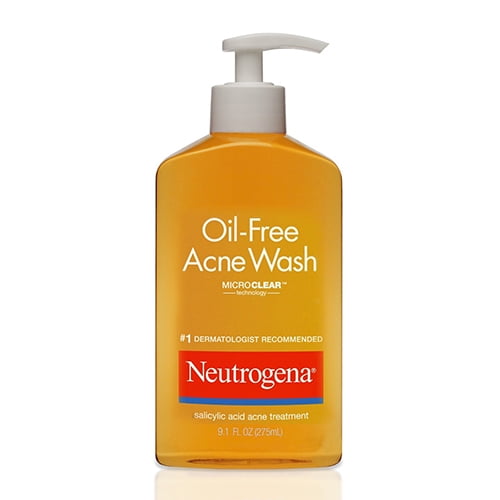 Neutrogena OilFree Acne Wash Cleanser Pump Salicylic Acid Acne