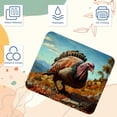thumbnail image 3 of Thanksgiving Square Gaming Mousepad Desk Mat Non-Slip Rubber Bottom Printed 8.3x9.8 Inch Suitable for Office and Gaming, 3 of 6