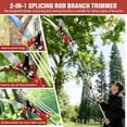 thumbnail image 3 of Xwlshop 10 Ft Extendable Pole Saw, 2-in-1 Tree Trimming Pruner, 3 of 7