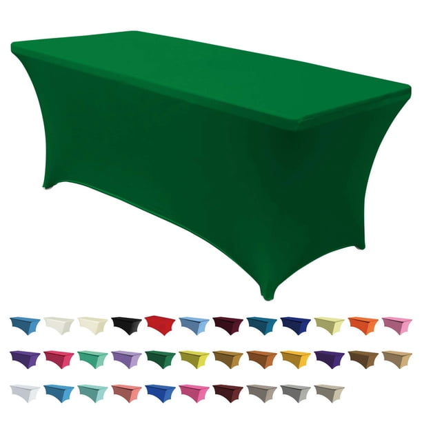 Mantel ABCCANOPY Spandex para mesa rectangular para hogar de 6 pies