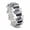 Black-gray (silver), variant on Irregular Enamel Bangle Bracelet Geometric Colorful Oil Painted Statement Cuff Stretch Jewelry Multi-Color Abstract Resin Inlay Wristband for Women Everyday Fashion Accessories