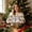 white1677, variant on Christmas Decor, Large Ribbon Bow Christmas Ornaments, Christmas Party Decorations, Christmas Ribbon, Christmas Bow, for Xmas Tree, Home, Party, Holiday Christmas Decorations
