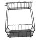 thumbnail image 5 of FENGGUIQU Organizador Para Encimera De Cocina Con Cesta Doble Resistente Para Y Almacenamiento Variado, 5 of 7