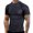 Black, variant on Aayomet Purple Shirts Fitness Sleeve Top Dry Tight Sports Men Short Quick Breathable Elasticity Men T Shirts Cotton Black,L