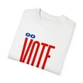 thumbnail image 3 of Go VOTE Silhouette Unisex Garment-Dyed T-shirt, 3 of 4