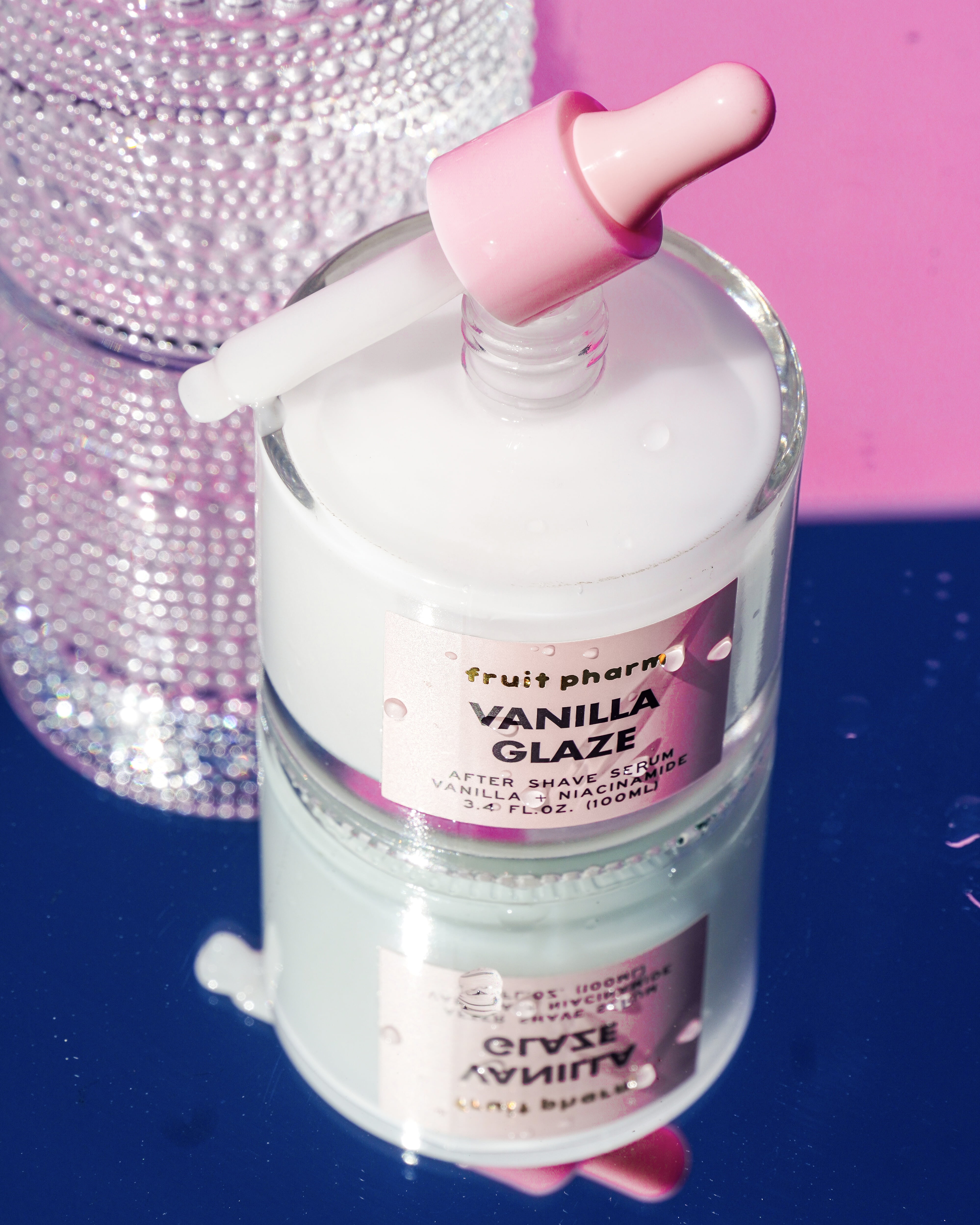 Fruit Pharm Vanilla Glaze After Shave Face and Body Serum for All Adult Skin Types