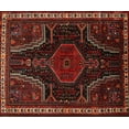 thumbnail image 1 of Ahgly Company Indoor Rectangle Traditional Reddish Brown Persian Area Rugs, 2' x 3', 1 of 6