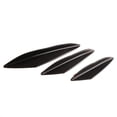 thumbnail image 3 of 6 unids/set separadores de aletas divisoras de parachoques delantero negro para coche Universal Cola Spoiler delantero universal, 3 of 8
