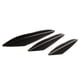 thumbnail image 3 of 6 unids/set separadores de aletas divisoras de parachoques delantero negro para coche Universal Cola Spoiler delantero universal, 3 of 8