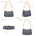 thumbnail image 7 of FORMRS Womens Shoulder Bag with Chain Strap Clutch Purse Cute Tote Handbag, Blue Elegant Geometric, 7 of 7