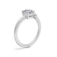 thumbnail image 3 of 0.70 Ct Brilliant Asscher Cut Natural Diamond Elegant Solitaire Wedding Ring for her Solid 14K White Gold Size 6, 3 of 8