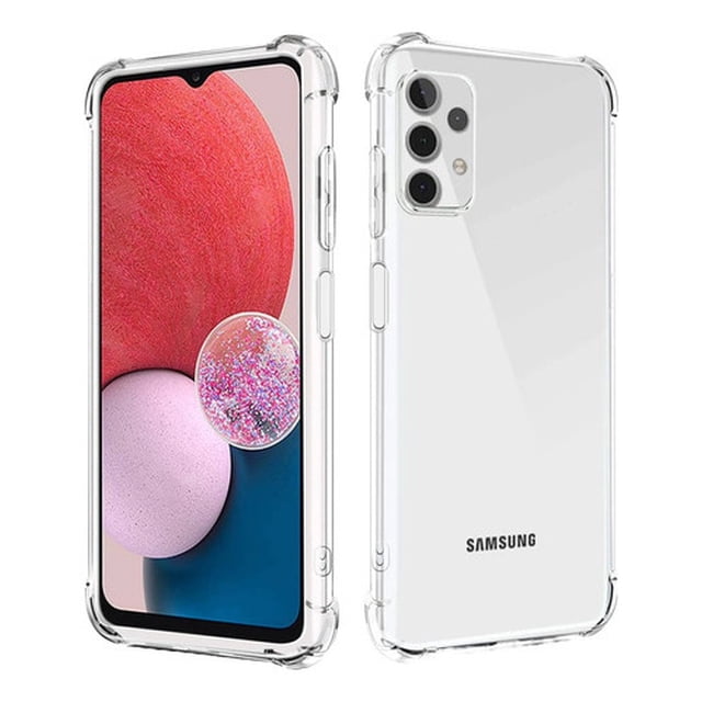 Funda Kiosla para Galaxy A13 4G Hard Shell transparente compatible con carga Inalámbrica