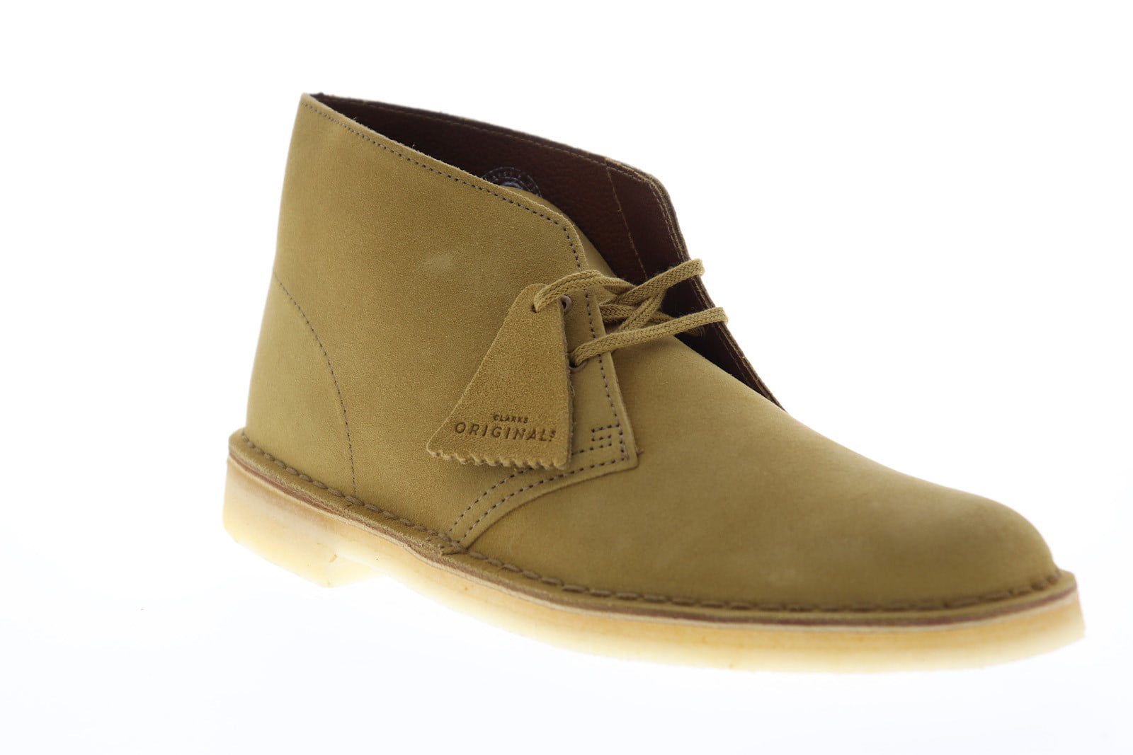 Clarks Desert Boot Mens Tan Suede Lace 