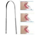 thumbnail image 4 of AMERTEER Stainless Steel Tongue Scraper Cleaner Fresh Breath Hygiene Care Cleaning Tool, 4 of 9