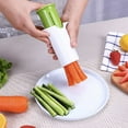 thumbnail image 4 of MesaSe Vegetable and Fruit Splitter, Vegetable Cutter, Strawberry and Grapes Cutter for babies, Carrot Splitter, Carrot and Cucumber Slicer, Salad Cutter, 4 of 5