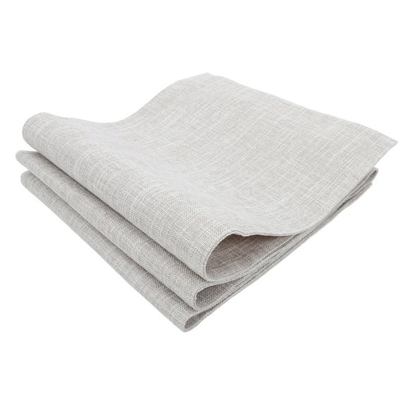 UPGRATOR Beige Table Runner De Poliéster Para Reuniones En Casa Con Simple Y