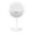 White, variant on Impressions Vanity Poppy LED Makeup Mirror with 10x Magnification, Tri Tone Lighting, Touch Control (Black)