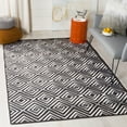 thumbnail image 3 of SAFAVIEH Kilim Rachyl Geometric Wool Area Rug, Charcoal, 8' x 10', 3 of 6