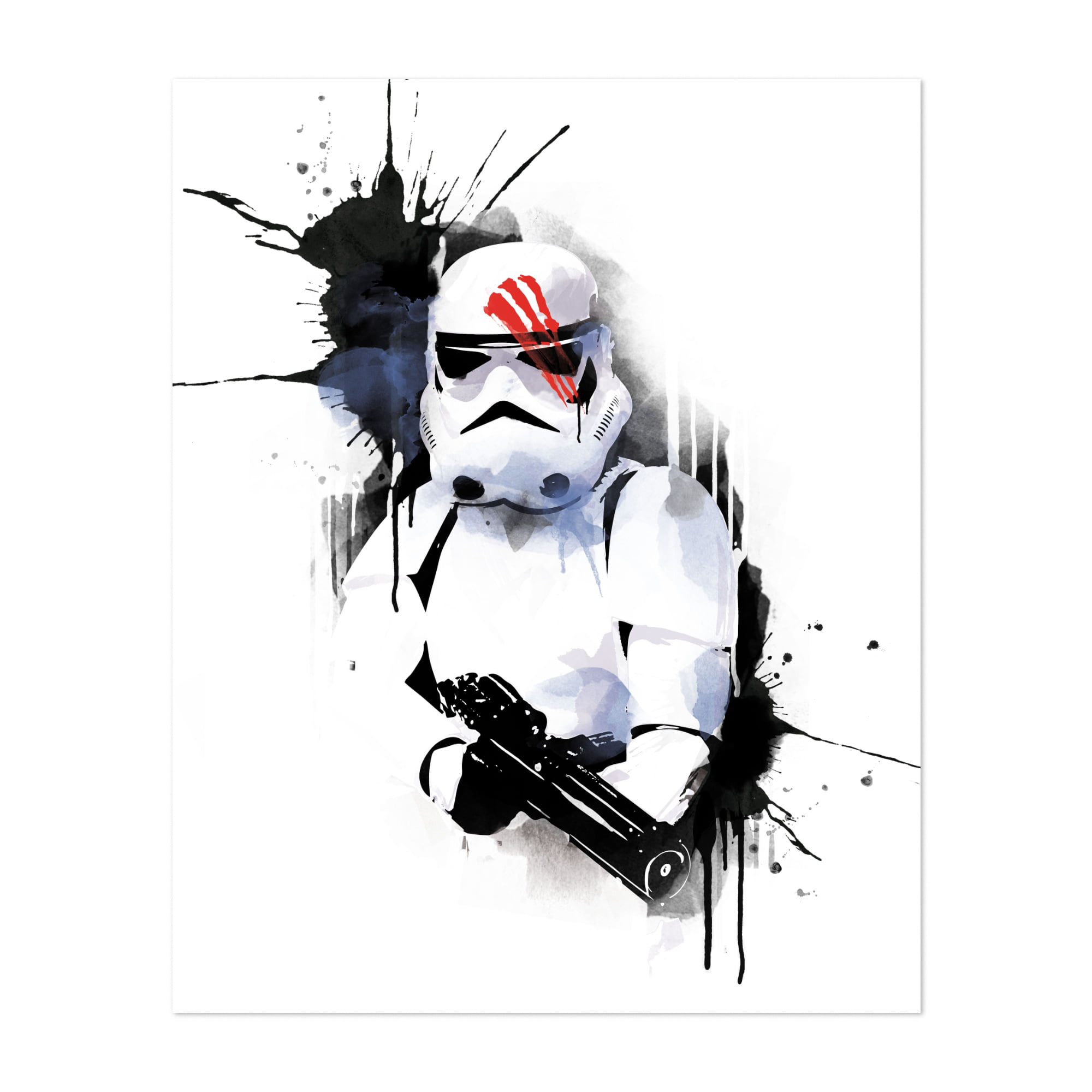 Aim Like a Jedi Not Like a Stormtrooper 8x10 Art Print Bathroom Decor 