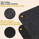 thumbnail image 2 of Tableware mat coffee table air fryer heat-resistant mat felt mat coffee machine mat tabletop oven protector kitchenware, 2 of 5
