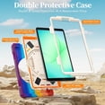 thumbnail image 3 of Funda para Samsung Galaxy Tab A11 de 8,7 pulgadas (2025) y Galaxy Tab A9 de 8,7 pulgadas (2023),funda protectora infantil a prueba de golpes con portalápices, correa de mano giratoria de 360 ​​grados, 3 of 9