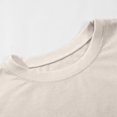 thumbnail image 6 of Outfits for Women Summer Solid Sleeveless Set Crop Top and Shorts Lightweight for Beach Or Vacation Womens Workout Sets Beige L, 6 of 7