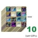 thumbnail image 3 of 10 unidades de pegatinas de azulejos de cristal 3D, 10 x 10 cm, impermeables, autoadhesivas, resistentes al calor, no amarillean, 3 of 8