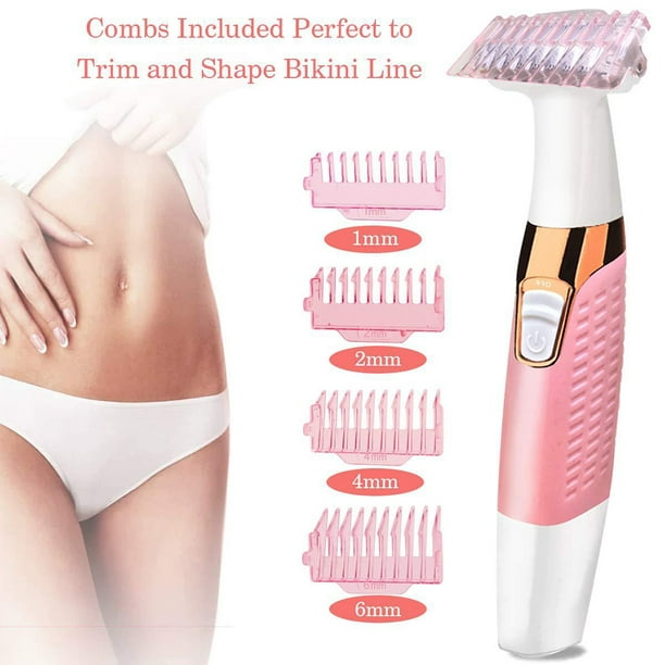 Antipoison hoesten Uitgraving Bikini Trimmer Electric Portable Body Hair Trimmer Leg Razor for Women &  Lady - Walmart.com