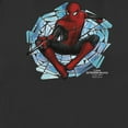 thumbnail image 2 of Women's Marvel Spider-Man: No Way Home Spinning Webs Graphic Tee Black X Large, 2 of 4