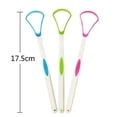 thumbnail image 4 of Tongue Scraper Portable Plastic Oral Tongue Cleaning Brush Hygiene Tool Gratte langue tounge scrapper Remove Bad Breath 1pc Scraper small, 4 of 6